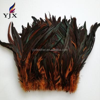 China Chicken feather factory wholesale rooster tail feather for carnival headdress decoration for sale