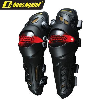 China Motorcycle Adult Off-road Kneepart Bike LED Lamp Swapping Kneepart For Both Men And Women Night Carbon Fiber Reflective Traction for sale