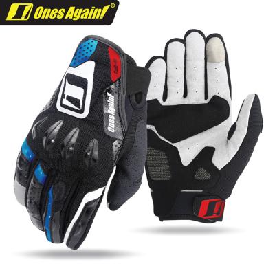 China Five Fingers Customized High Quality Motorcycle Mitts , Offroad Rider Safety Anti - Collision Mitts for sale