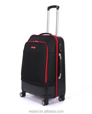 China Best Cheap Hot Low Price Cost OEM China Company Manufacturer Factory New Hard Shell SUITCASE + EVA Soft Hybrid Travel Trolley Luggage Set for sale