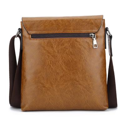 China ENGLAND STYLE England Vintage Mens Genuine Leather Messenger Bag Small Size for sale