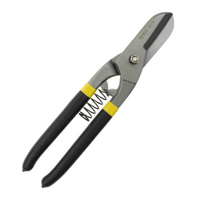 China Straight Head Pure Garden Tinman Snipper 10 Inch Pruning Shears Sheet Metal Scissors for sale