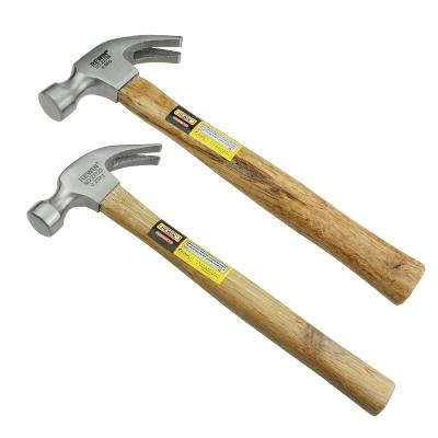 China Nail Hammer 0.5KG Suction Nail Hammer Wood Handle Carpenter Hammer Claw To Cover Hammer for sale