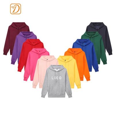 China high quality unisex Anti-wrinkle spring hoodies custom embroidered printed hoodies cotton wholesale hoodies for sale