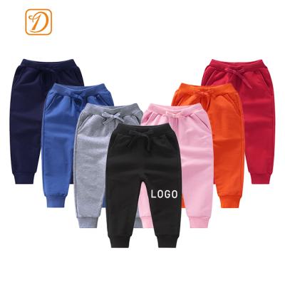 China Children's Customized New Color Fade Proof High Grade Cotton Children's Thin Pants Style Trousers for sale