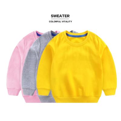 China High Quality Crewneck Kid's Anti-wrinkle Cotton Sweater New Arrival Fashionable Children's Sweater 100% custom your own logo for sale