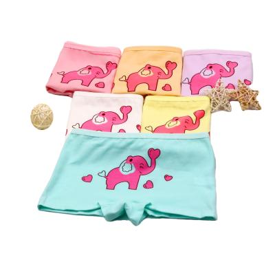 China Breathable factory wholesale girls kids underwear briefs pure cotton boxer shorts cute little girls panties kids panties for sale