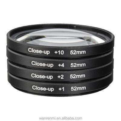 China Black +1 +2 +4 Close-up Macro +8 Zoom Digital Camera Lens Filter for sale