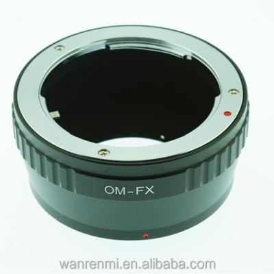 China Black OM-FX Camera Lens Adapter For Olympus OM Lens To For Fujifilm FX Mount for sale