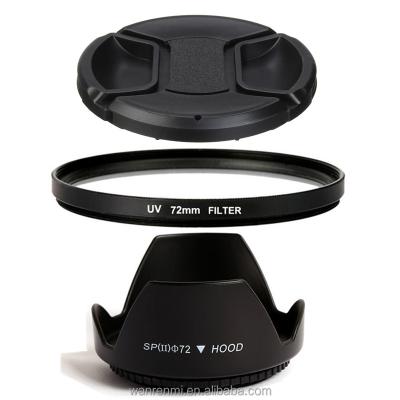 China 49-77MM black camera snap on lens cap for sale