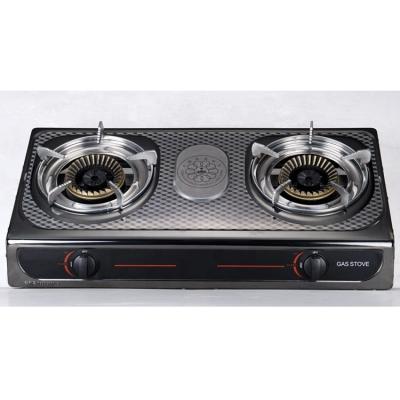 China Professional Hotel High Efficiency Pressure Cast Iron Cap Stainless Steel Table Top Gas Stove for sale