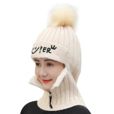 China Newest China Factory Supplier COMMON Wholesale Fashion Winter Hats Knit Beanie Women Hats for sale