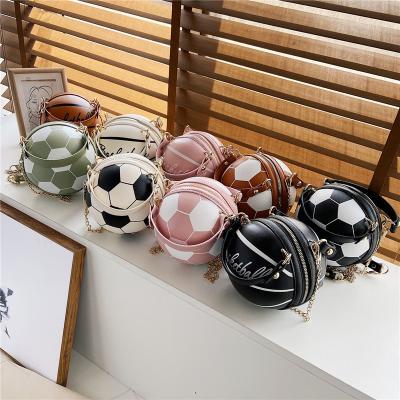 China Wholesale 2021 Latest Fashion Women Football Handbags Basketball Handbags For Ladies Handbags for sale