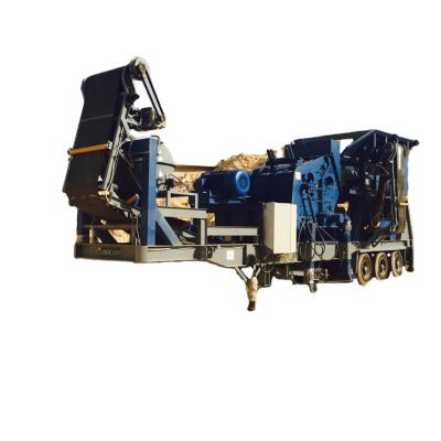 China Construction Stone Breaking Equipment Mobile Crushing And Screening Plant for sale