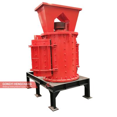 China Glass Capacity 1-5 Tph Iron Ore/Sandstone Compound Crusher Vertical Hammer Crusher Machine for sale