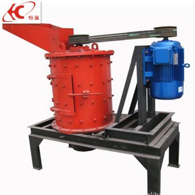 China PFL-800 coconut shell mining machine/vertical wood log crusher machine/bamboo charcoal for sale