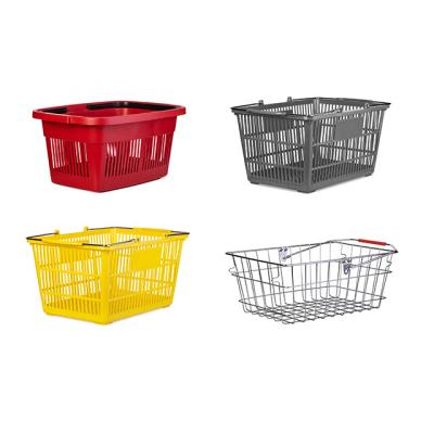 China Convenient To Carry OEM Production Low Price Plastic Shopping Basket With Cover for sale