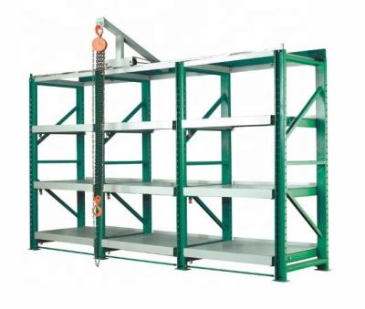 China Factory direct heavy duty corrosion protection mold storage racks mold storage shelf for injection workshop for sale