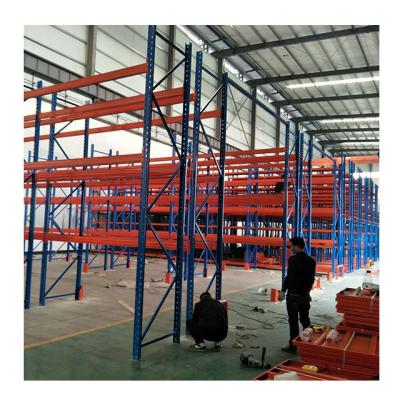 China Adjustable Used Steel Racking Pallet Racking System Customized By Corrosion Protection Shelving Factory & Suppliers for sale