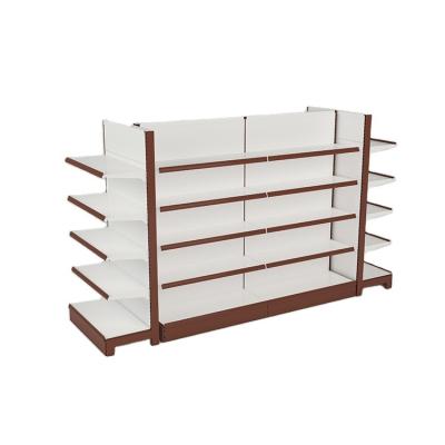 China Customized double-sided supermarket display stand retail store equipment racks rack shop rack for sale