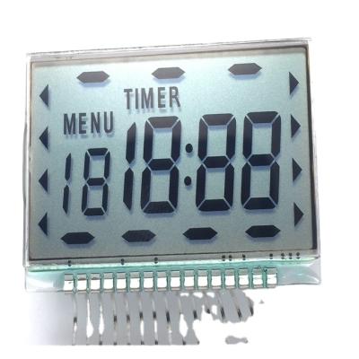 China HTN JRH-21950-HP-4 Positive 30*50*2.8mm LCD Display Manufacturers 7 Segment Display for sale