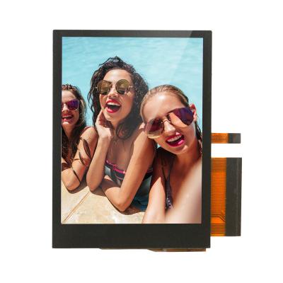 China Sunlight Readable LCD Display Module 240x320 Resolution 500Lux SPI Interface 2.8 Inch Transmissive IPS TFT LCD Display 50.00 x 69.20 x 2.39 mm for sale