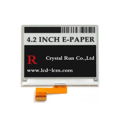 China EEL 4.2 Inch E-ink E Paper E Book Display LCD Screen For Electronic Shelf Label LCD Display Adapt Module Customized COG LCD Display for sale