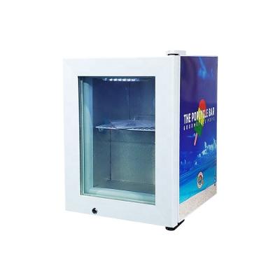 China Mini 21L COMPRESSOR Freezer Display Supermarket Refrigerator Equipment Chocolate Freezer for sale