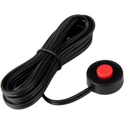 China Plastic C- FARBIN Air Horn Button, Round Red Switch  with 3 Meters Wire, DIY Electronics Accessories for sale