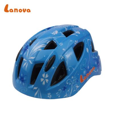 China Cycling Fashion And Popular Kids In-mold Bike Bicycle Helmet Manufacturer for sale