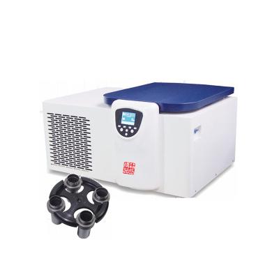 China De de Lijstbovenkant van AC220V 50Hz 1.8KW centrifugeert Machine de Gekoelde Grote Capaciteit centrifugeert Te koop