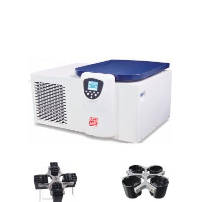 China TFT LCD display Table Top Cold Centrifuge 8000rpm Low Speed 110kg Weight for sale