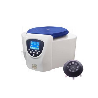 China Tabletop Low Speed Centrifuge RPM 4000 20ml 8 Tube Centrifuge Machine for sale