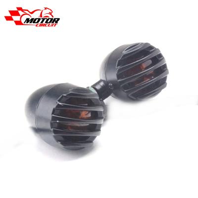 China Front Turn Indicator Signal Light Front Turn Signal Light 12v Aluminum Motorcycle Indicator Universal Working Side Light Motorcycle Indicators for sale