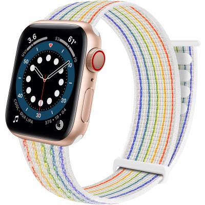 China Low MOQ ebay Hot Selling Sport Apple Watch Straps T500 Fashion Apple Watch Smart Fashion Apple Watch Band Nylon Strap for sale