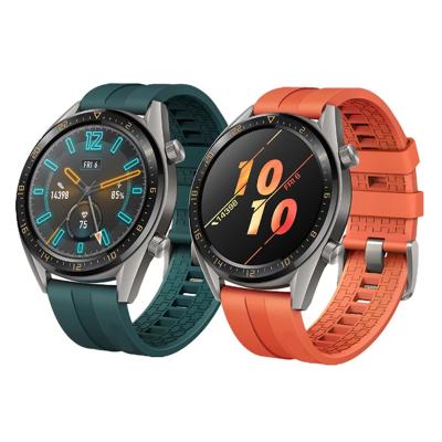 China Classic 20mm 22mm Silicone Watch Band Active Watch Band 2 For Samsung Galaxy Smart Band 4 for sale