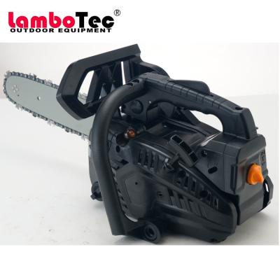 China New Launched 2-Stroke Lambotec CE Approved 2500 Gasoline Chainsaw Top-Handle Arborist Chainsaw for sale