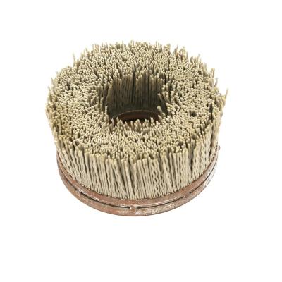 China Industrial Commercial Disc Cleaning Abrasive Brooms PVC Disc Brush Buffing Flat Brushing for sale