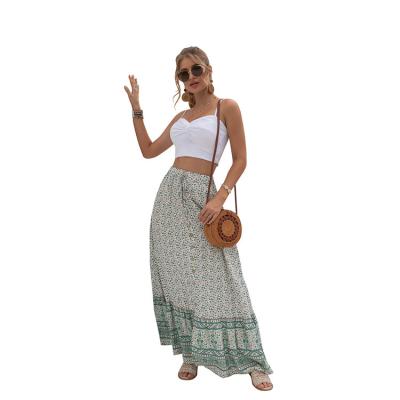 China Anti-Static Hot Selling Natural Midi Casual Skirt Plus Size Skirt Women's Knitted Skirt for sale