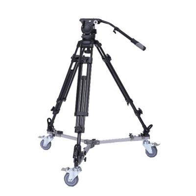 China Professional video camera teleprompter tripod for sale