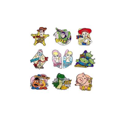 China Europe 2021 Hot Sale Lapel Pin Cartoon Anime Character Animal Custom Hard Pin for sale