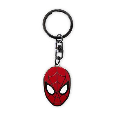 China Spiderman cartoon anime souvenir avengers key chain badge logo key chain custom Europe factory direct supply for sale