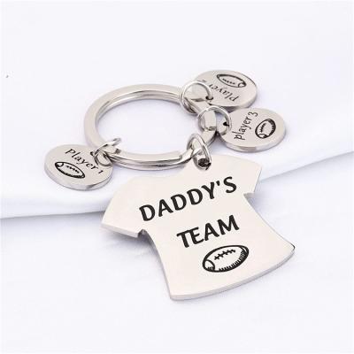 China Custom High Quality Cheap Key Chain Key Ring Sign Logo Metal Customization From Europe Factory for sale