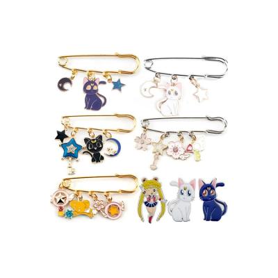 China Custom Cute Europe Factory Metal Key Chain Cartoon Animation Character Keychain Badge Customization for sale