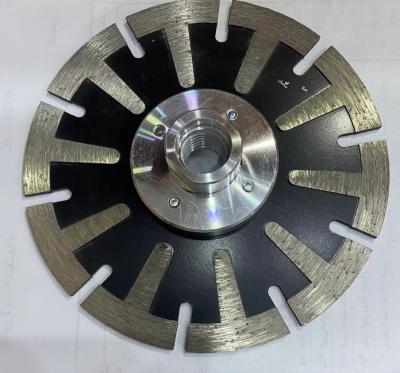 China Granite Manufacturers Supply High Quality 115mm Flange T-Type Aluminum Diamond Saw Blade Stone Cutting Blade for sale