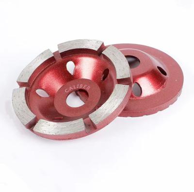 China Granite Manufacturers Supply Single Row Diamond Grinding Wheel Cup Type Flat Dry High Quality 80mm Stone Grinding for sale