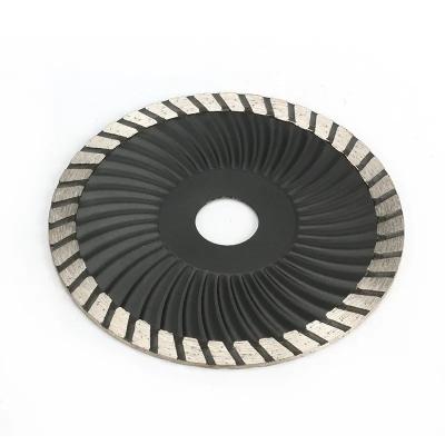 China Granite 4.5 Inch 115x7x22.23mm Reinforced Turbo Wave Cut Diamond Saw Blade for sale