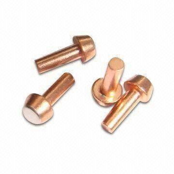 China micro switch Electrical Silver Bimetal Contact Rivets of High conductivity for sale