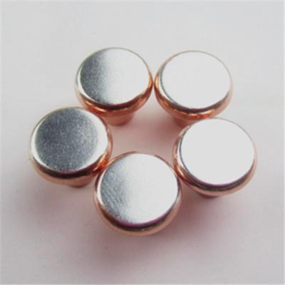 China Silver Alloy and Copper bimetal rivets / Silver Thermostat Contacts for sale