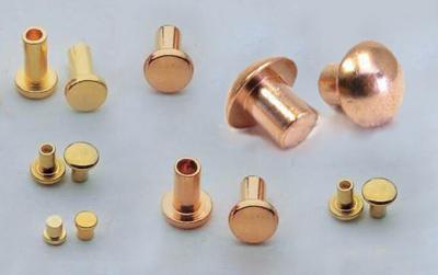 China Stable Copper Contact Rivet   for sale